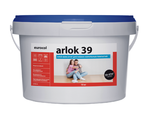 Клей-фиксатор для гибких напольных покрытий Arlok 39 (3 кг)