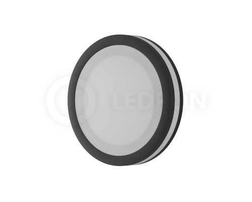 Влагозащищенный светильник LeDron LIP0906-10W-Y3000K Black