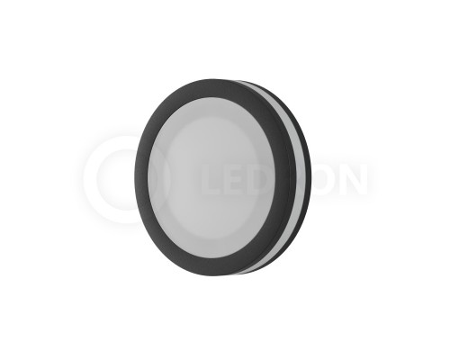 Влагозащищенный светильник LeDron LIP0906-5W-Y3000K Black