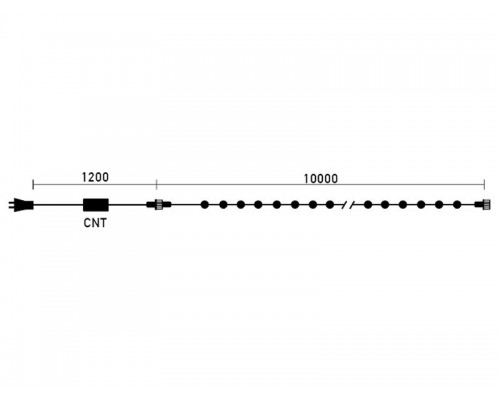 Светодиодная гирлянда Laitcom PST100BLW-11-2B