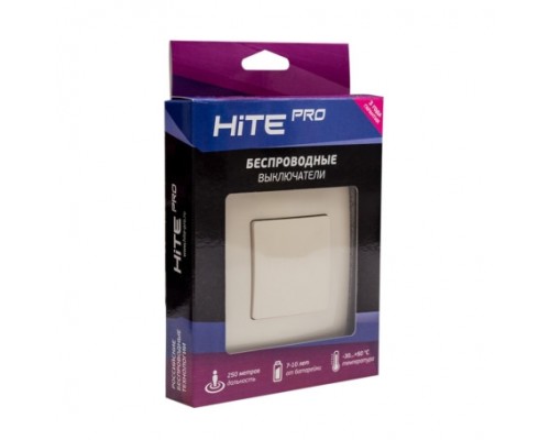 Выключатель HiTE PRO HP-LE-1-white