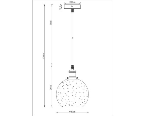 Подвесной светильник Divinare 1736/17 SP-1