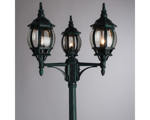 Садово-парковый светильник ARTE Lamp A1047PA-3BG