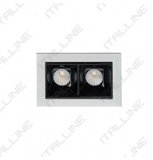 Встраиваемый светильник ITALLINE DL 3072 white/black