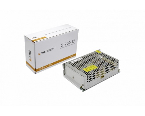 Блок питания для светодиодной ленты SWG S-250-12