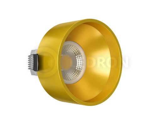 Встраиваемый светильник LeDron KEA GU10 Gold