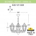 Подвесной уличный светильник Fumagalli E22.120.S30.AYF1R