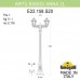 Садово-парковый светильник Fumagalli E22.158.S20.AXF1R