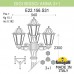 Садово-парковый светильник Fumagalli E22.156.S31.BXF1R