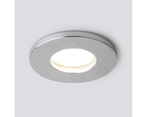 Влагозащищенный светильник Elektrostandard 125 MR16 серебро
