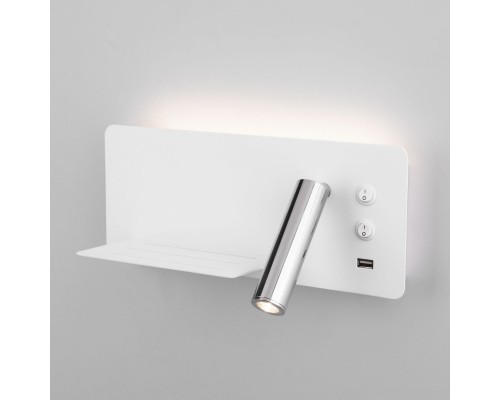 Бра Elektrostandard Fant L LED белый/хром (MRL LED 1113)