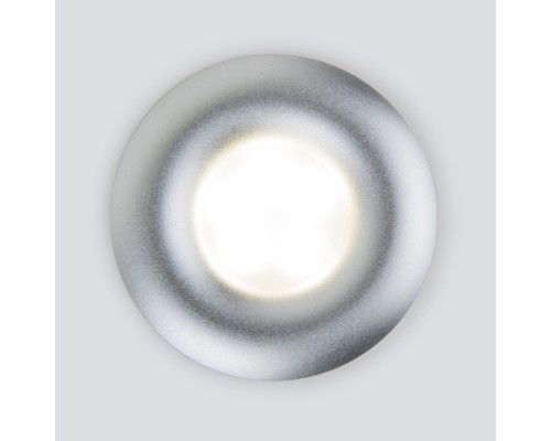 Встраиваемый светильник Elektrostandard 123 MR16 серебро