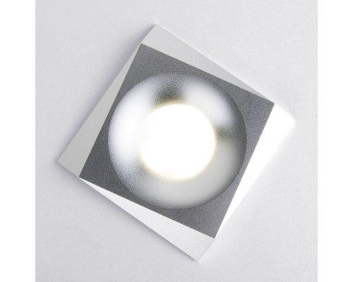 Встраиваемый светильник Elektrostandard 119 MR16 серебро