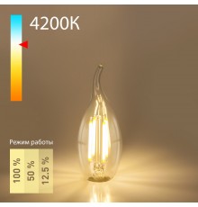 Светодиодная лампа Elektrostandard Dimmable BLE1424 5W 4200K E14 (CW35 прозрачный)