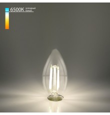 Светодиодная лампа Elektrostandard Свеча BLE2759 F 9W 6500K E27 (C35 прозрачный)