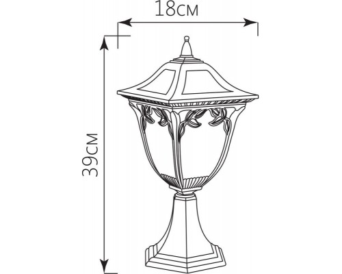 Садово-парковый светильник Feron 11485