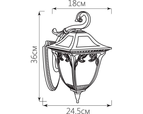 Светильник настенный Feron 11484