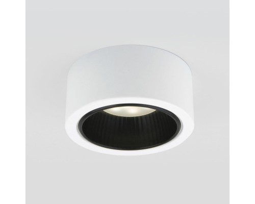 Накладной светильник Elektrostandard 1070 GX53 WH/BK белый/черный