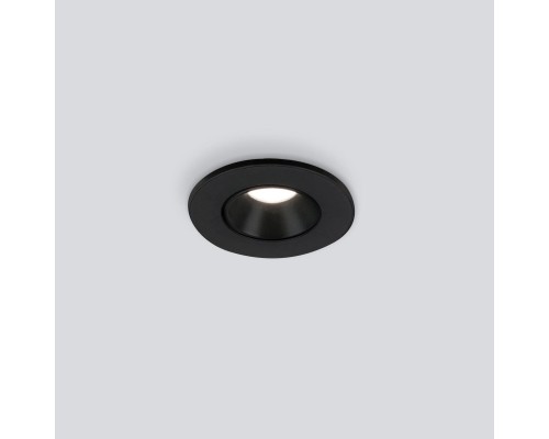 Встраиваемый светильник Elektrostandard 25025/LED 3W 4200K BK черный
