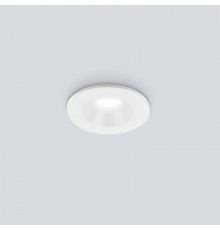 Встраиваемый светильник Elektrostandard 25025/LED 3W 4200K WH белый
