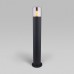 Садово-парковый светильник Elektrostandard Roil (35125/F) чёрный/дымчатый плафон