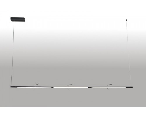 Линейный светильник Crystal Lux LARGO SP33W L1770 BLACK