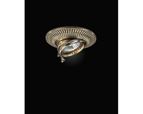 Встраиваемый светильник Reccagni Angelo Spot 1082 Oro