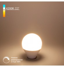 Светодиодная лампа Elektrostandard Dimmable 7W 4200K E14 (G45) (BLE1449)