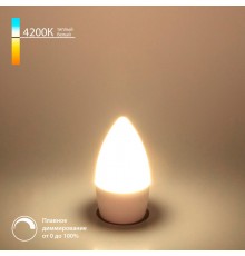 Светодиодная лампа Elektrostandard Dimmable 7W 4200K E27 (C35) (BLE2775)