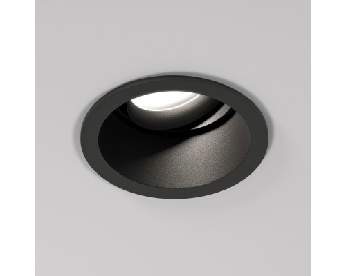 Встраиваемый светильник Elektrostandard 25008/01 GU10 чёрный