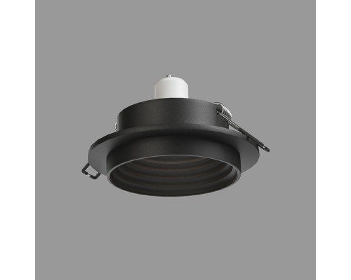 Встраиваемый светильник Elektrostandard 25007/01 GU10 чёрный