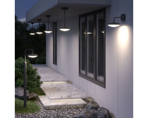 Садово-парковый светильник Elektrostandard Portal серый (35162/F)