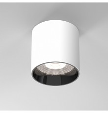 Накладной светильник Elektrostandard 25034/LED 10W 4200K белый/чёрный жемчуг