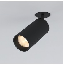 Встраиваемый светильник Elektrostandard Diffe черный 15W 4200K (25066/LED)