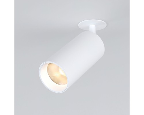 Встраиваемый светильник Elektrostandard Diffe белый 15W 4200K (25066/LED)