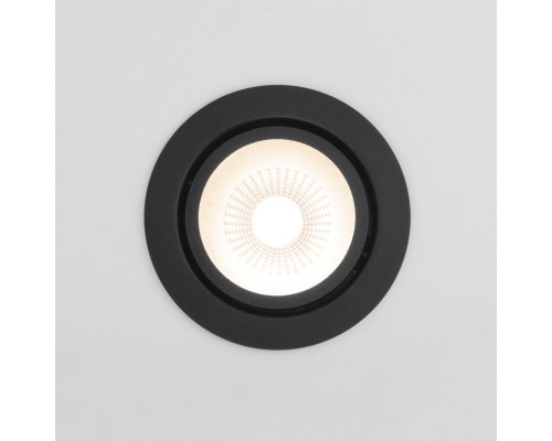Встраиваемый светильник Elektrostandard 15267/LED 7W 4200K BK/BK черный/черный