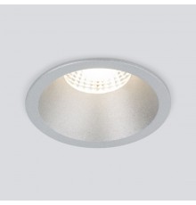 Встраиваемый светильник Elektrostandard 15266/LED 7W 4200K SL серебро