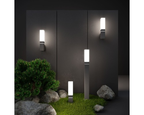 Садово-парковый светильник Elektrostandard 1537 TECHNO LED серый