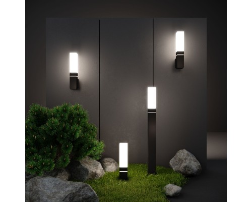 Садово-парковый светильник Elektrostandard 1537 TECHNO LED чёрный