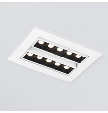 Встраиваемый светильник Elektrostandard 9923 LED 20W 4200K белый/черный