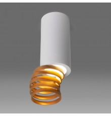 Накладной светильник Elektrostandard DLN102 GU10 белый/золото