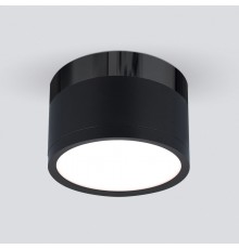 Накладной светильник Elektrostandard DLR029 10W 4200K черный матовый/черный хром