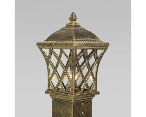 Садово-парковый светильник Elektrostandard Cassiopeya F черное золото (GL 1018F)