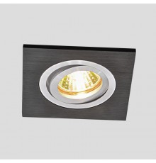 Встраиваемый светильник Elektrostandard 1051/1 BK черный