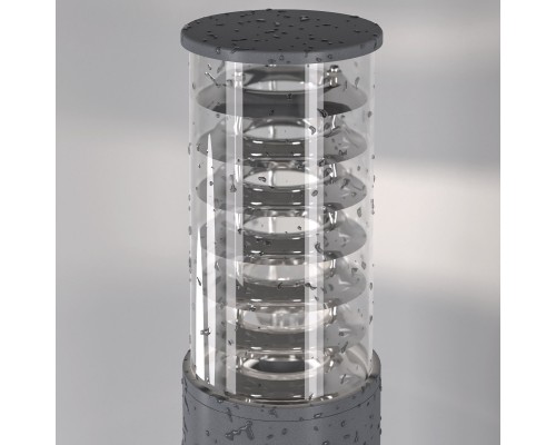 Садово-парковый светильник Elektrostandard 1507 TECHNO silver серый