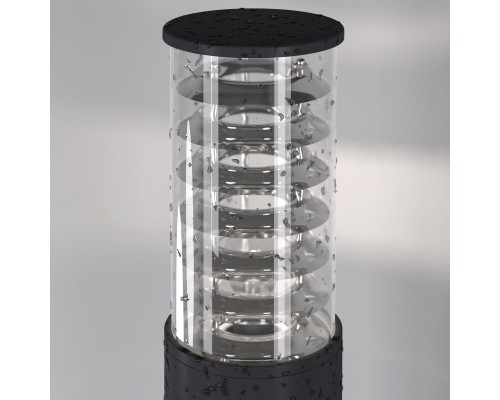 Садово-парковый светильник Elektrostandard 1507 TECHNO black черный
