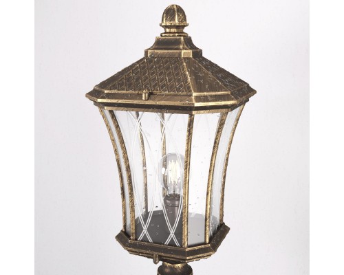 Садово-парковый светильник Elektrostandard Virgo F черное золото (арт. GLXT-1450F)