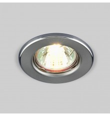 Встраиваемый светильник Elektrostandard 9210 MR16 SCH хром сатинированный