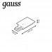 Подвод питания Gauss TR140