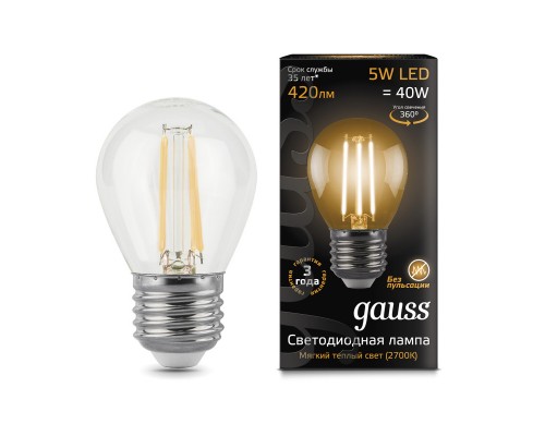 Светодиодная лампа Gauss 105802105